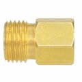 Gentec The Compact Torch Oxy-Fuel Tips, 3/8RH-9/16RH Adaptor Oxygen CV5TO-A 24-0105